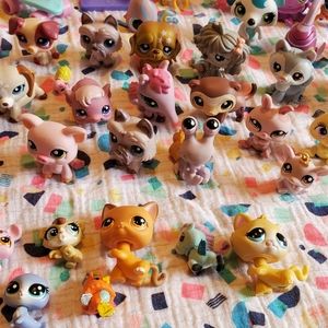 Littlest Pet Shop LPS HUGE LOT 50+ PCS